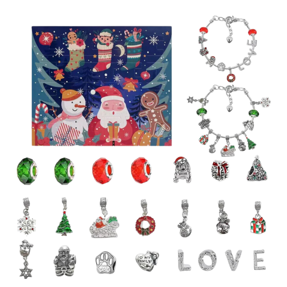 Gjør-Det-Selv-Adventskalender med Smykker