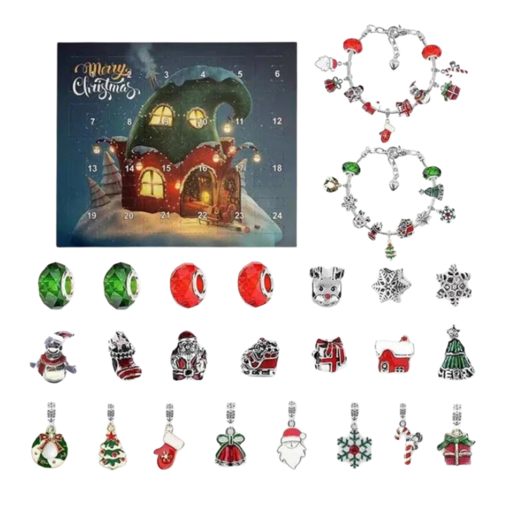 Gjør-Det-Selv-Adventskalender med Smykker