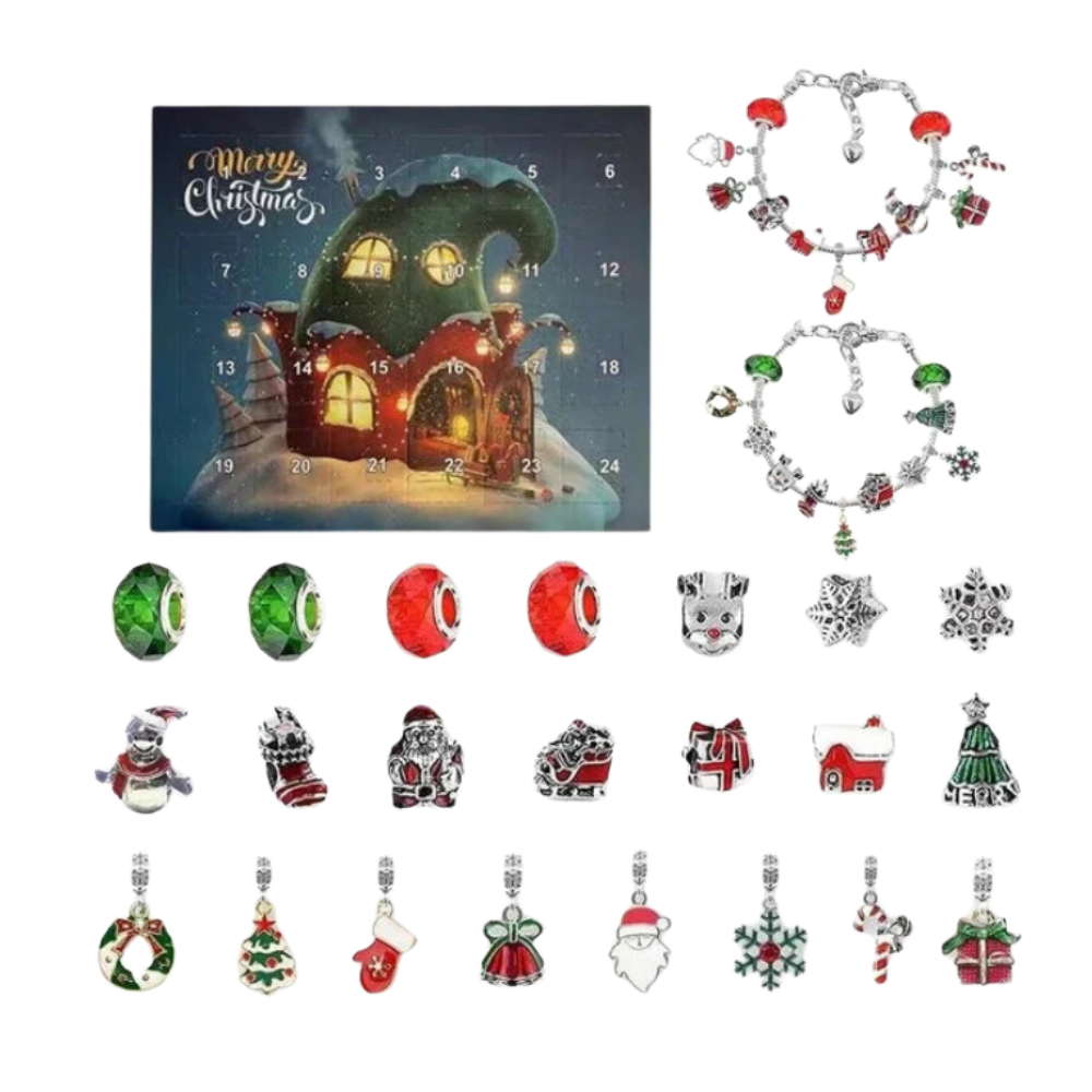 Gjør-Det-Selv-Adventskalender med Smykker