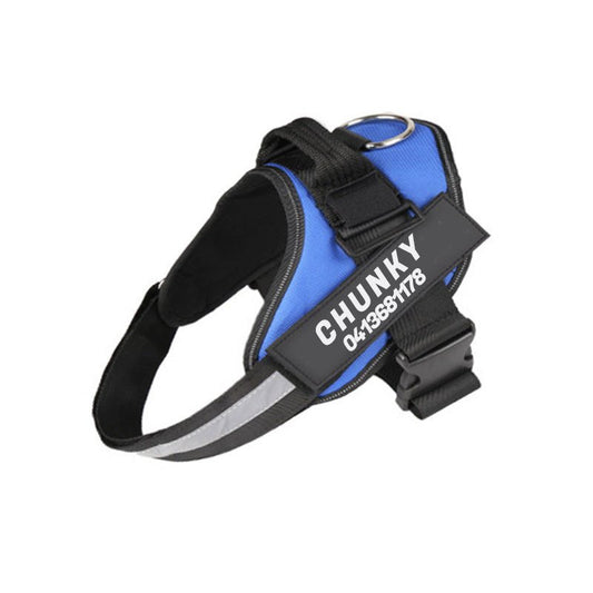 Norvo | Dogsafe Sele – Refleks, Ingen-dra Hundesele med personifiserbar navneskilt