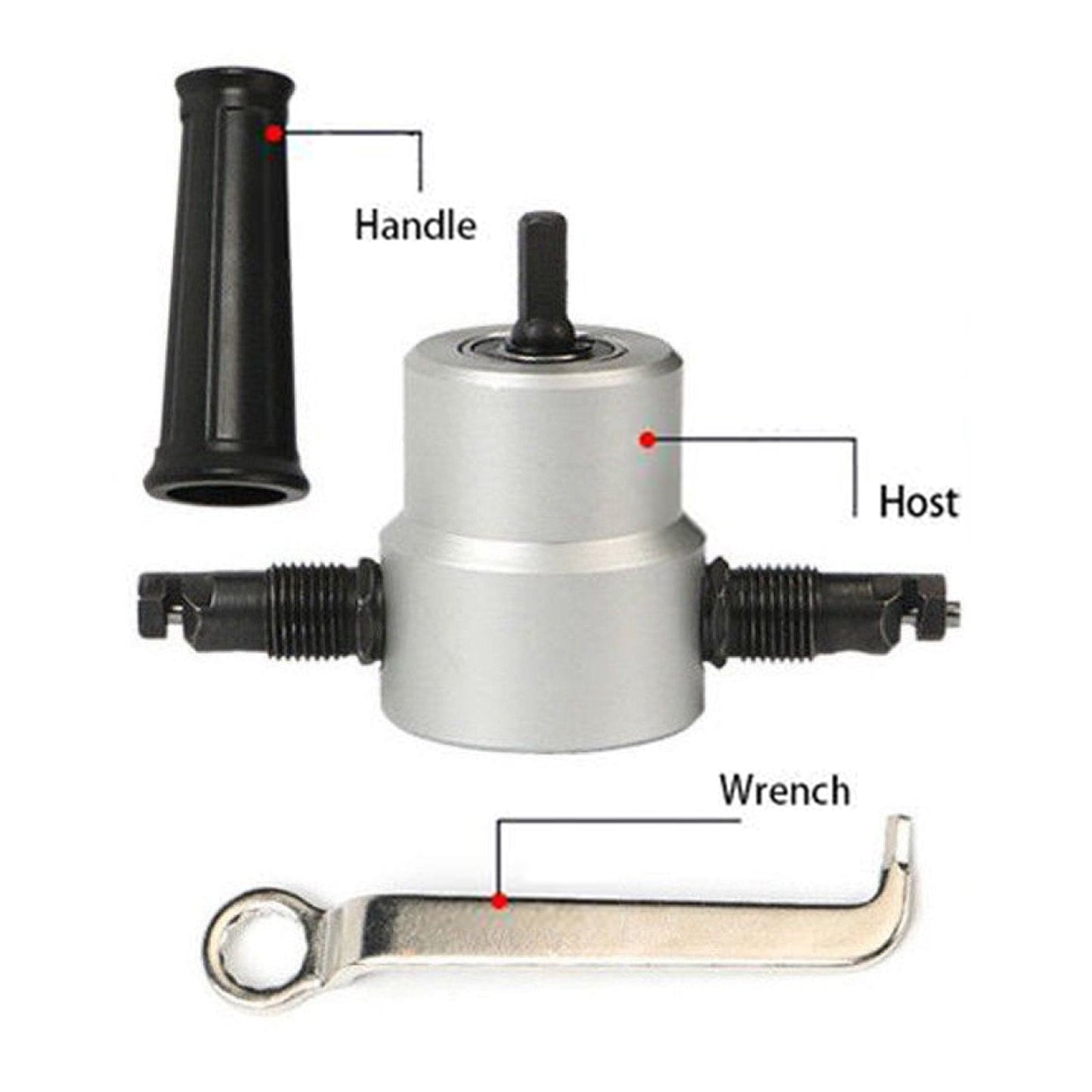 Norvo | Dobbelt Hode Nibble Metall Cutter