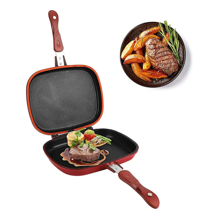 Dobbelt Side Brød Stekepanne Non Stick Flere Formål Toaster | Norvo