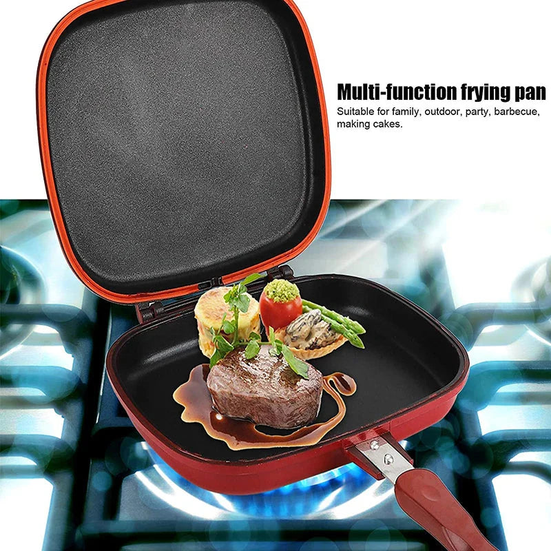Dobbelt Side Brød Stekepanne Non Stick Flere Formål Toaster | Norvo