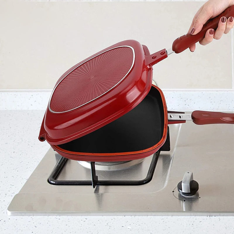 Dobbelt Side Brød Stekepanne Non Stick Flere Formål Toaster | Norvo