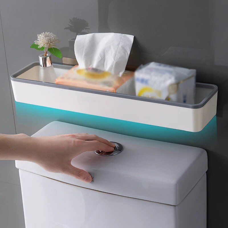 Norvo | LooTop Rack - Optimaliser plassen din - Elegant og praktisk - Ideell for badet