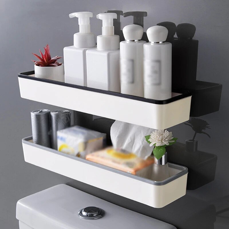 Norvo | LooTop Rack - Optimaliser plassen din - Elegant og praktisk - Ideell for badet