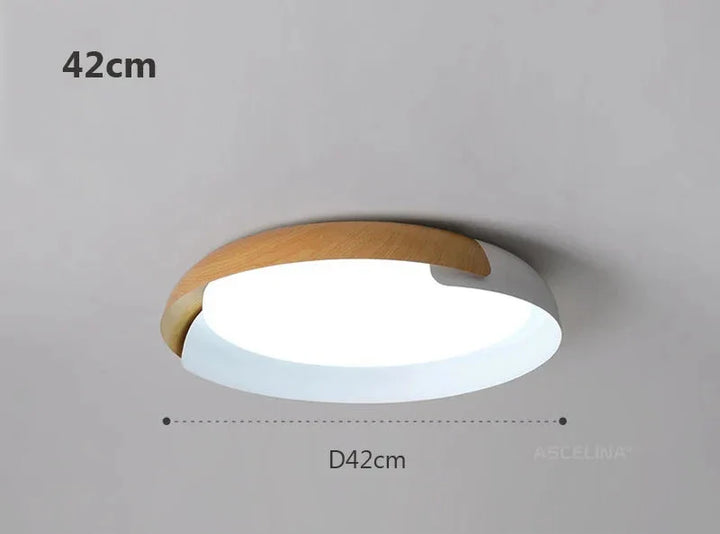 Norvo | Moderne taklamper med tremønster – Elegant LED-belysning for stuen