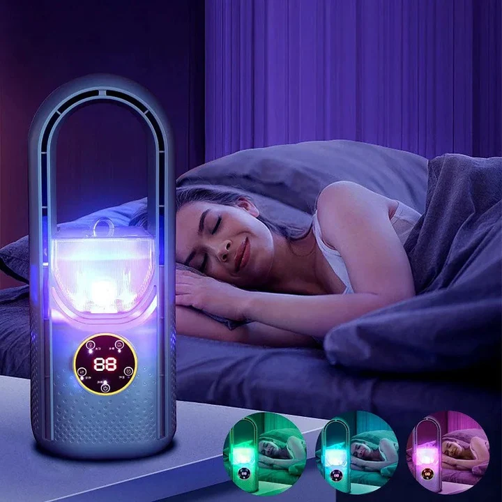 Norvo | Blade-Free Stille Bærbar Klimaanlegg