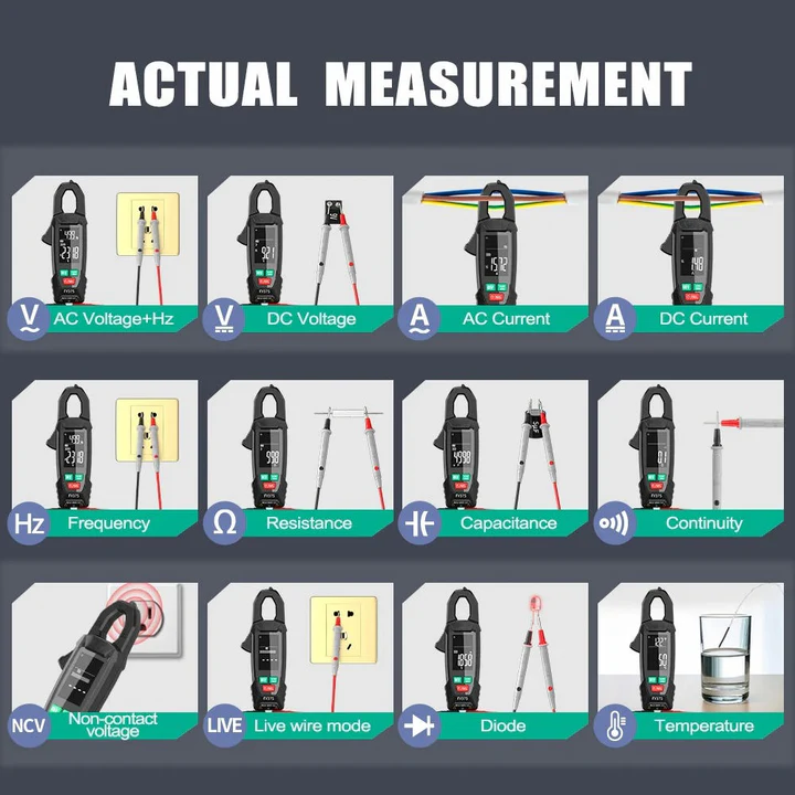 Norvo | AC DC Klemme Elektrisk Måler