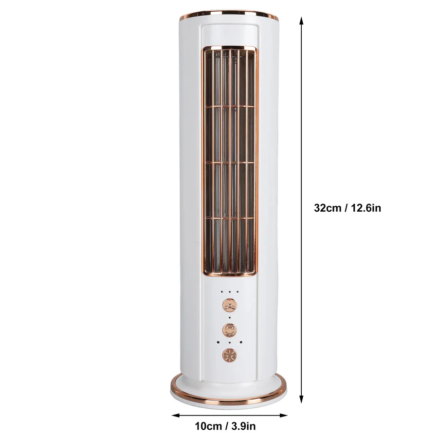 Norvo | Bladeless Desktop Air Conditioner Fan with Remote Control