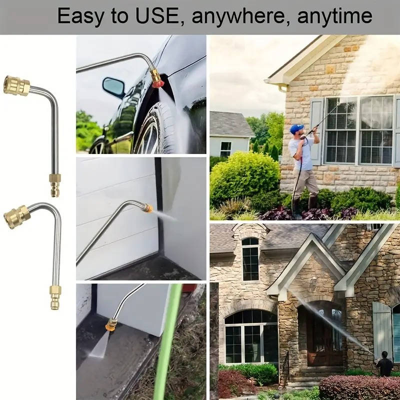 Norvo | 4000 PSI teleskopisk høytrykkspyler forlengelsesstang