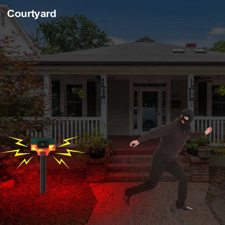 Norvo | 360 Grad Solrepeller for Due, Fugl, Villsvin, Kanin og Hjort