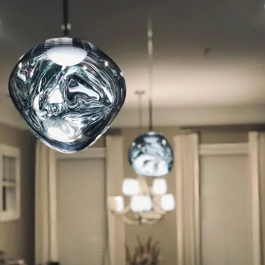 Nordisk glass-pendellampe