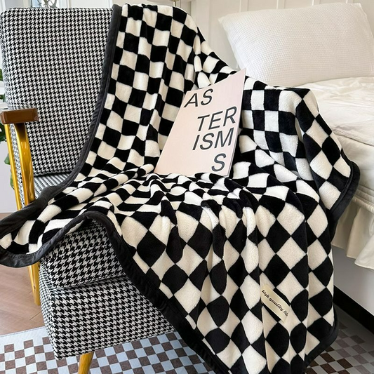 Norvo | PlaidComfort | Fleece teppe rutet