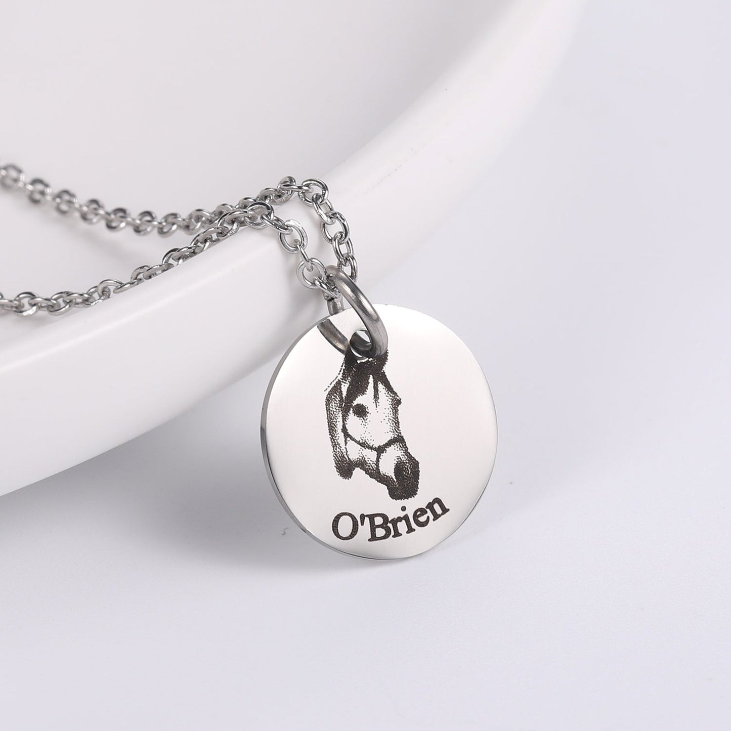 Custom Pet Memorial Necklace Norvo