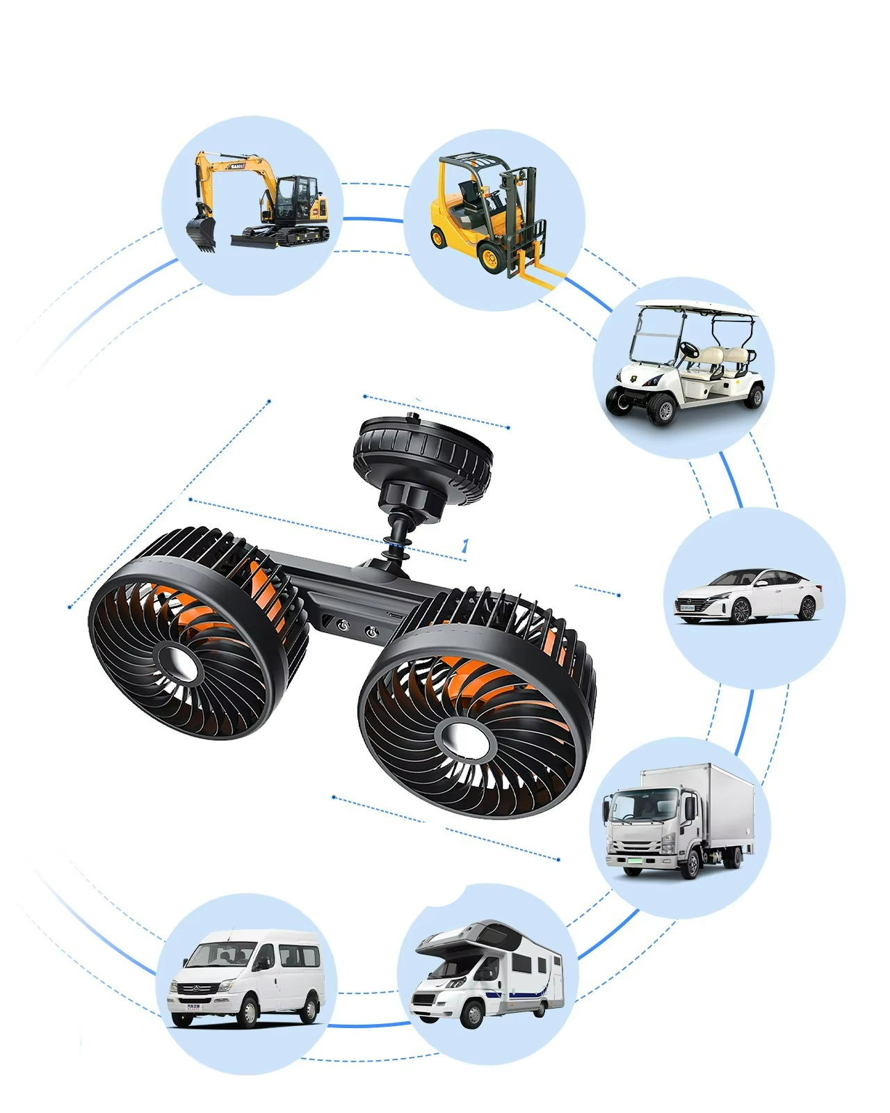 Norvo | Bilvifte med to hoder