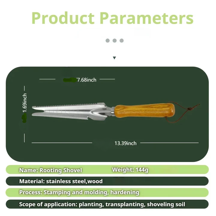 Norvo | 5-i-1 Rustfritt Stål Ugressfjerner Verktøy