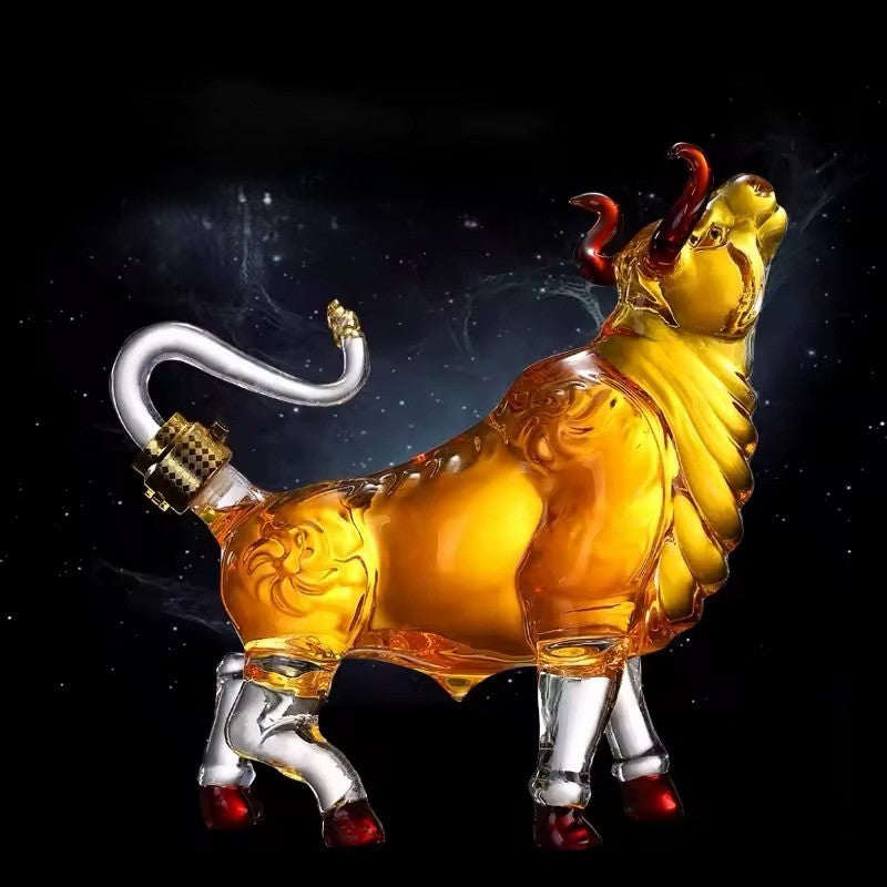 Norvo | Kunstnerisk Okse Glasskaraffel