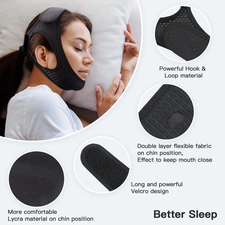 Norvo | Anti Snoring Chin Strap for Sleep Apnea