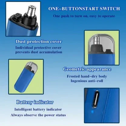 Norvo | Bærbar & Oppladbar Nesehårtrimmer