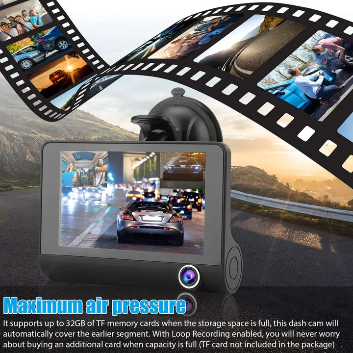 Norvo | 4" Berøringsskjerm Front- og Bak-kamera