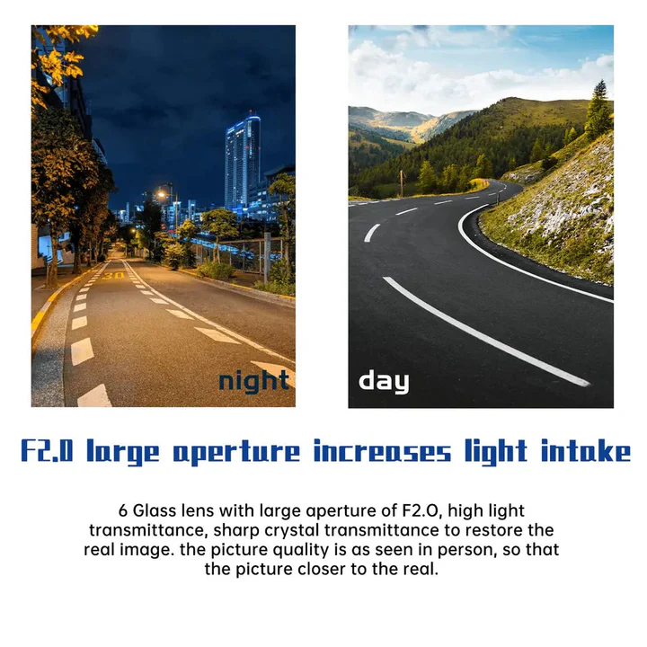 Norvo | 4" Berøringsskjerm Front- og Bak-kamera