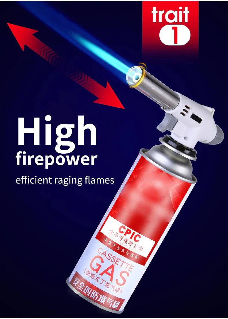 Norvo | Bærbar butangassbrenner – Perfekt for grill, camping og kjøkken