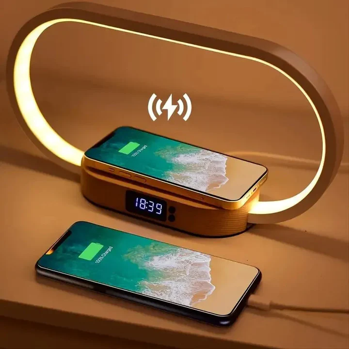 Norvo | Integrert lampe med trådløs ladestasjon