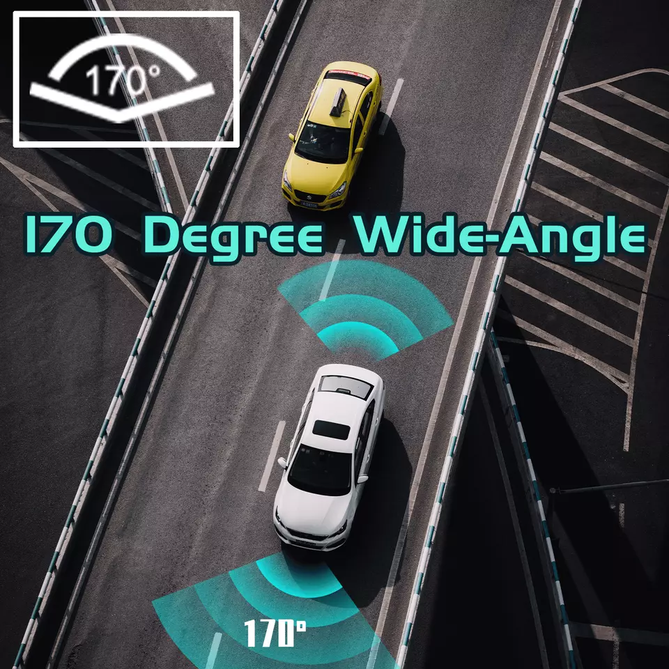 Norvo | 4" Berøringsskjerm Front- og Bak-kamera