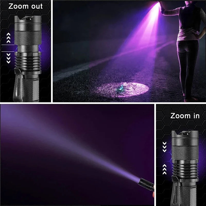 Norvo | LED UV LAMPE - ULTRAVIOLETT INSPEKSJONSLAMPE FOR KJÆLEDYR URINFLEKKER OG FLEKKDETEKSJON