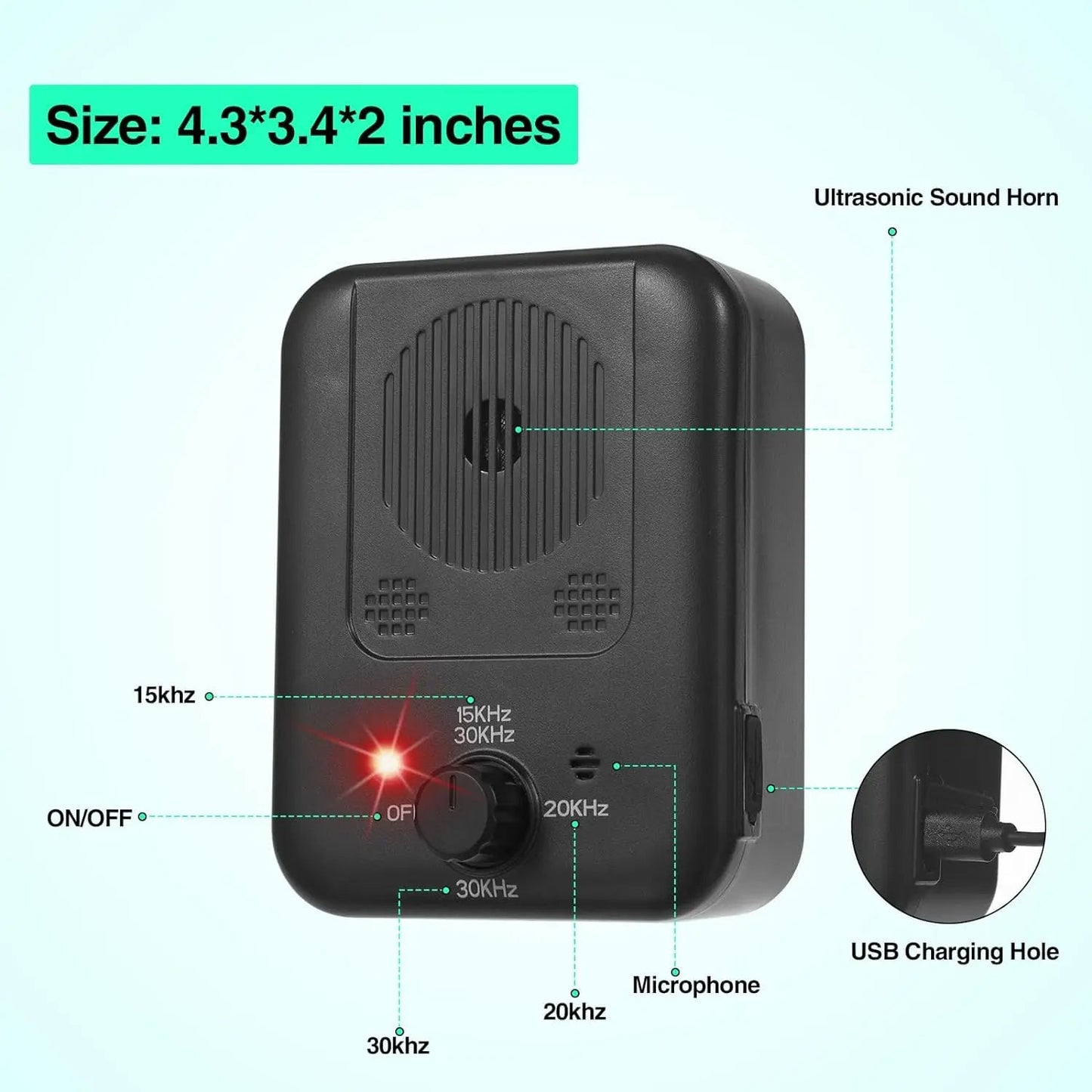 Norvo | Ultralyd Hund Bjeffing Stopper