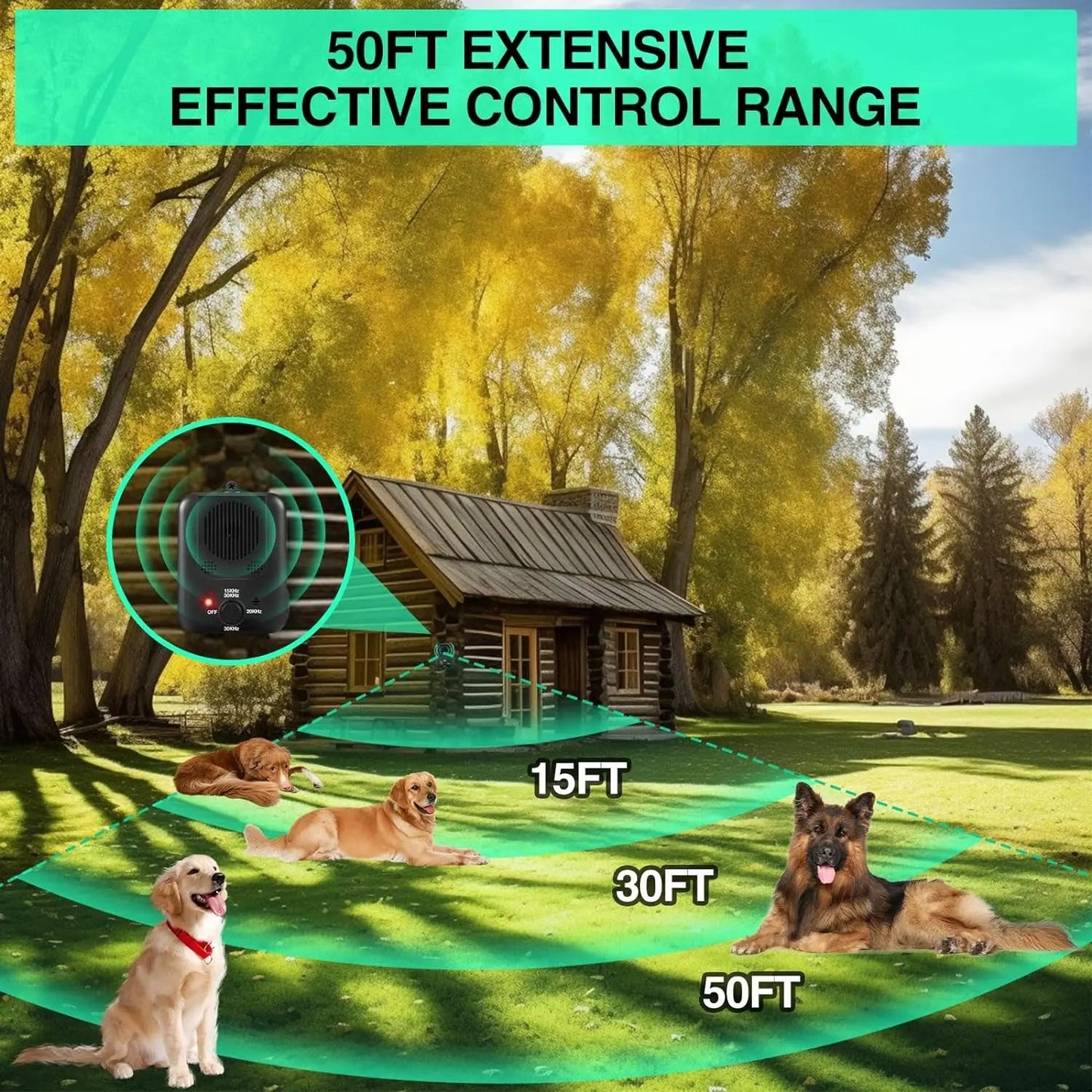 Norvo | Ultralyd Hund Bjeffing Stopper