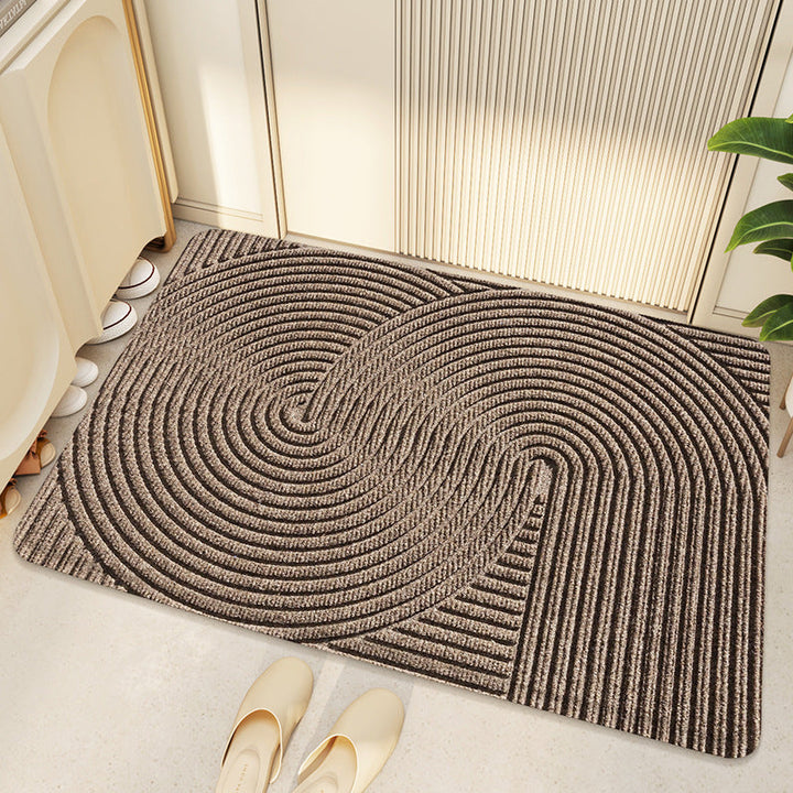 GeoCharm Mat – Geometrisk Dørmatte for Moderne Livsstil
