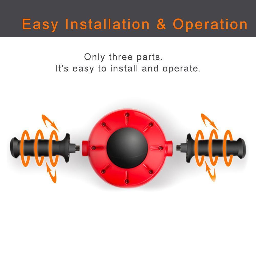 Norvo | Gym Abdominal 360° Roller Hjemmetrening Mage