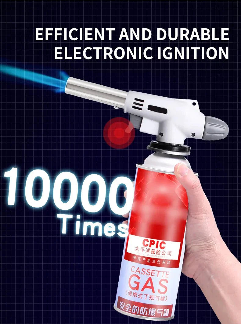 Norvo | Bærbar butangassbrenner – Perfekt for grill, camping og kjøkken