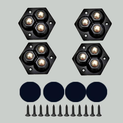 Smart-Glide-Hjul | 360° svingbare hjul | Norvo
