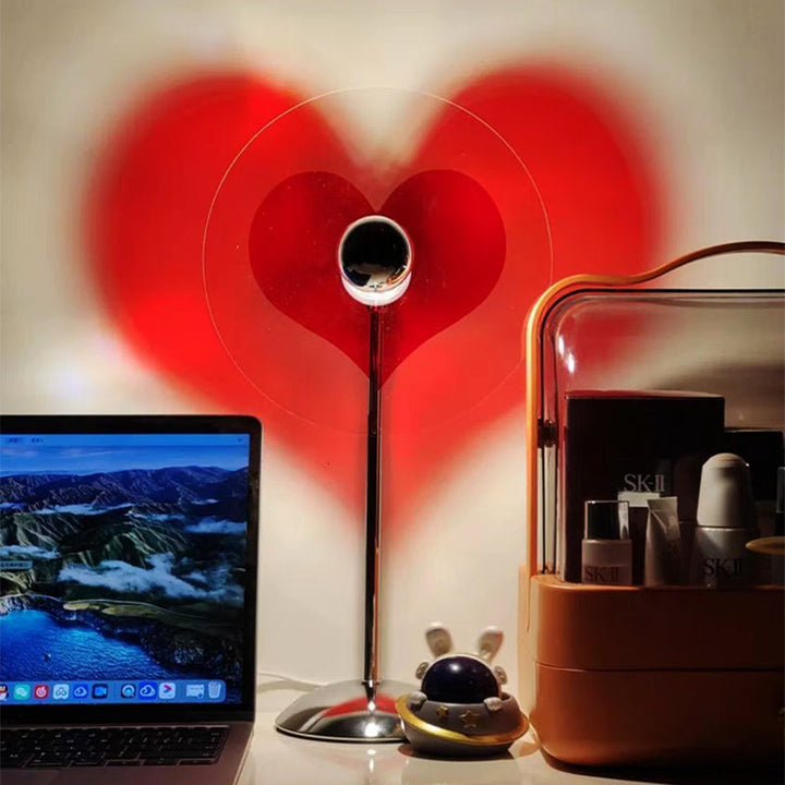 Norvo | Led Hjerte Bordlampe