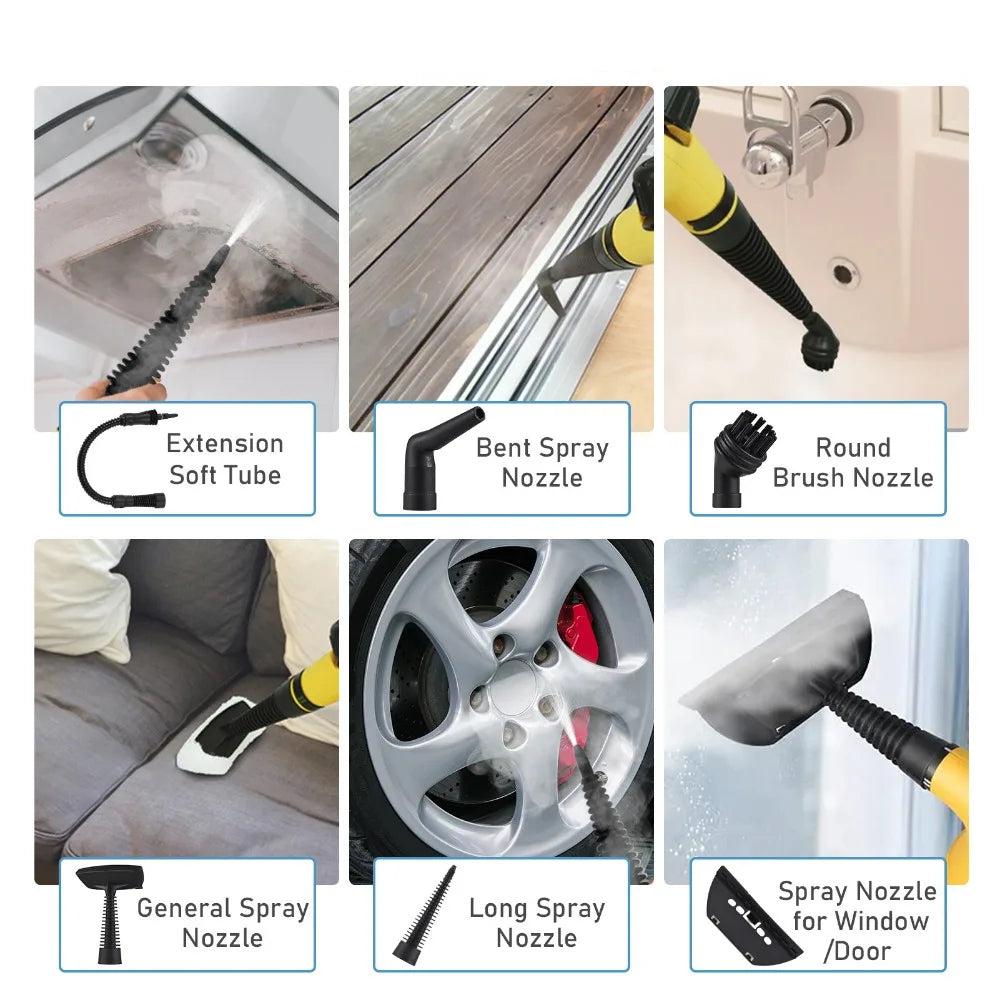 Norvo | Håndholdt dampvasker – Høytemperaturs teppe- og bil dampvasker