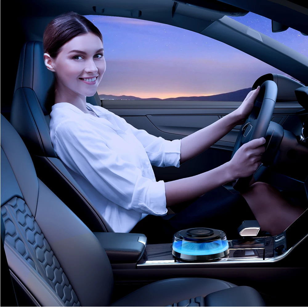 Norvo | Smart bil diffusor med trådløs lader