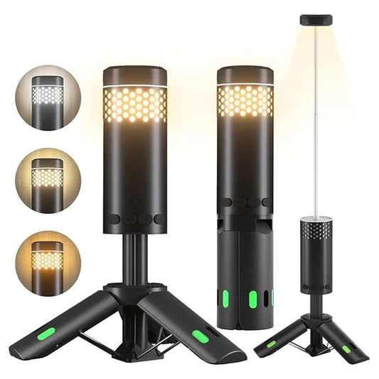 Norvo | Campinglanterne med stativ Oppladbart LED-lys