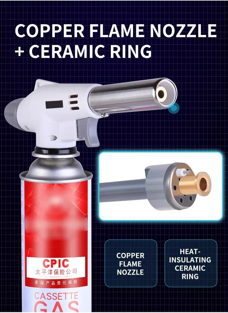 Norvo | Bærbar butangassbrenner – Perfekt for grill, camping og kjøkken