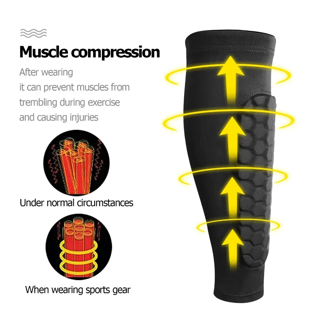 Norvo | Leggskinn med sjokkabsorberende honningkake-struktur - Fotballbeskyttelse
