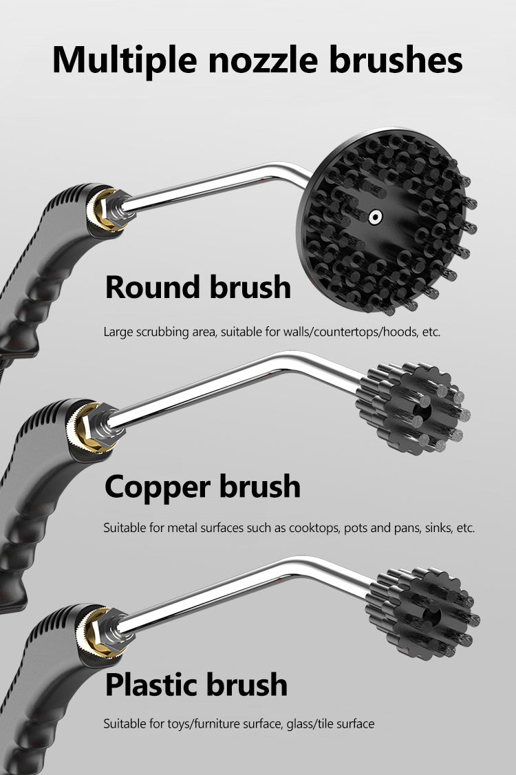 Norvo | 2800W Høytrykks Dampvasker – Kraftig Hjem- og Bilvasker