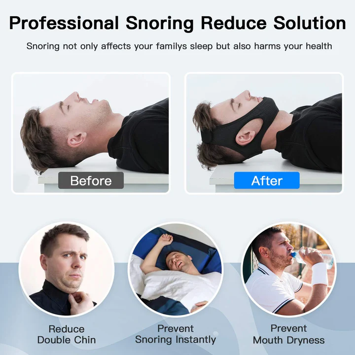 Norvo | Anti Snoring Chin Strap for Sleep Apnea