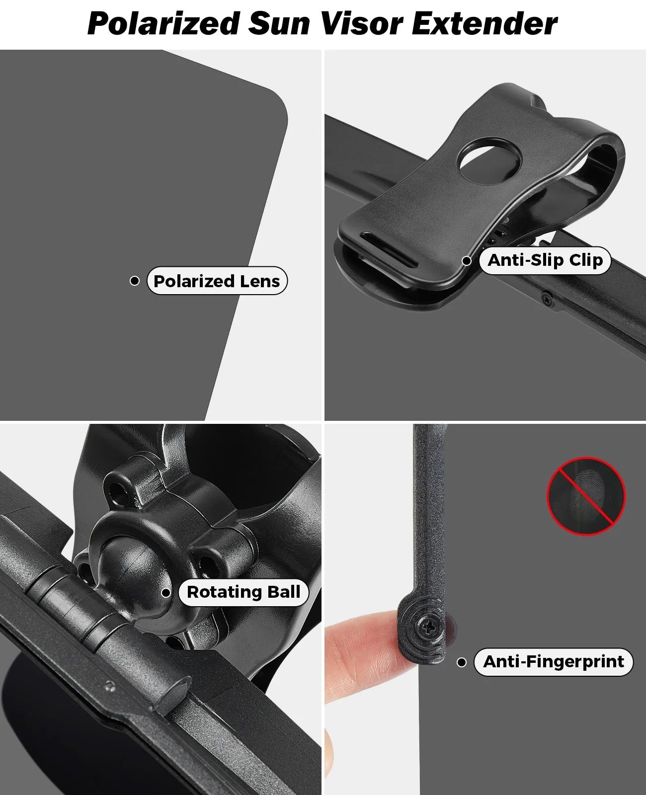 Norvo | Polariserende Bil Solskjerm