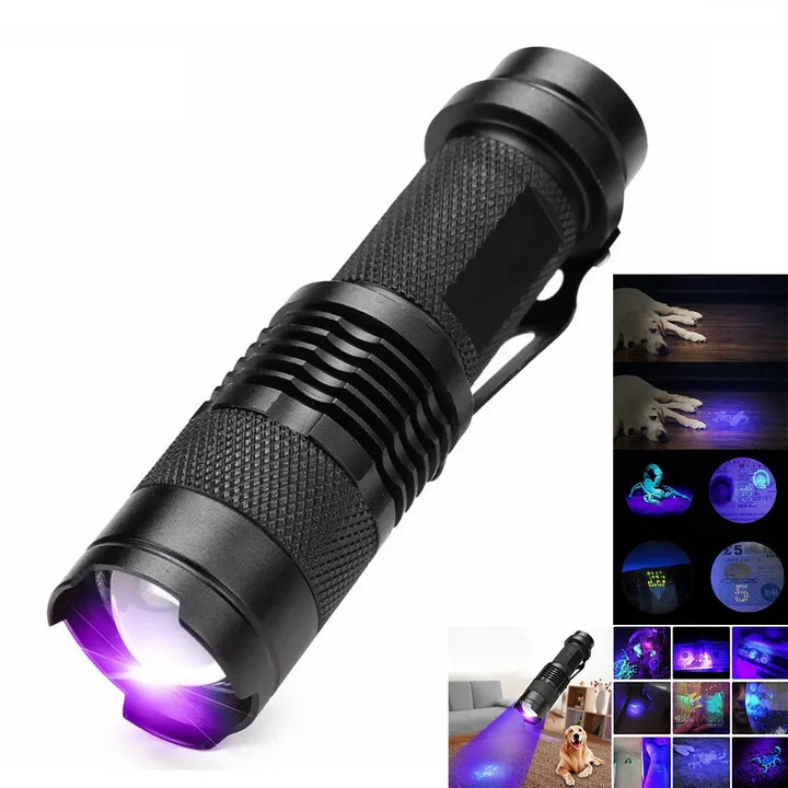 Norvo | LED UV LAMPE - ULTRAVIOLETT INSPEKSJONSLAMPE FOR KJÆLEDYR URINFLEKKER OG FLEKKDETEKSJON