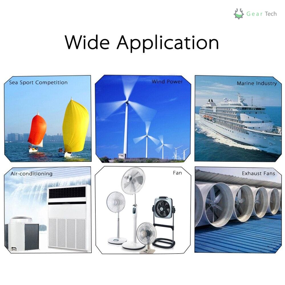 Norvo | Digital LCD Bærbar Vindhastighetsmåler - Luftstrømningsmåler