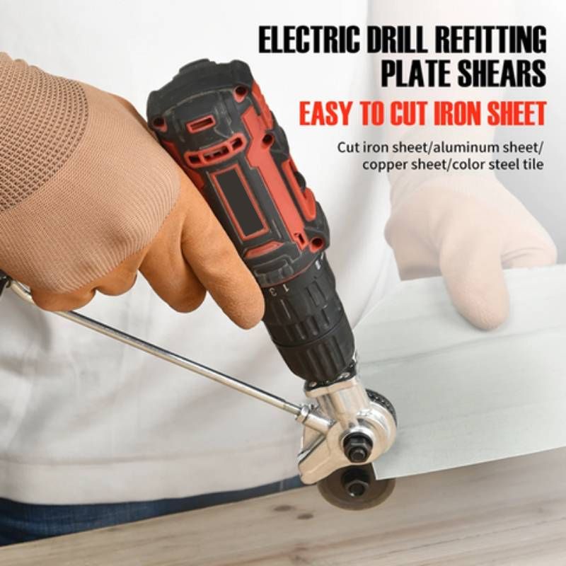 Norvo | Heavy-Duty Metal Cutting Adapter for Drill