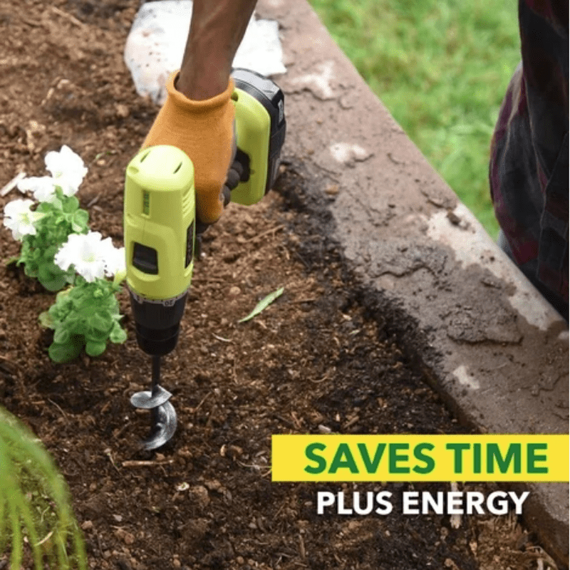 Norvo | DrillDigger Pro – Karbonstål Hage Hullbor for Rask Planting