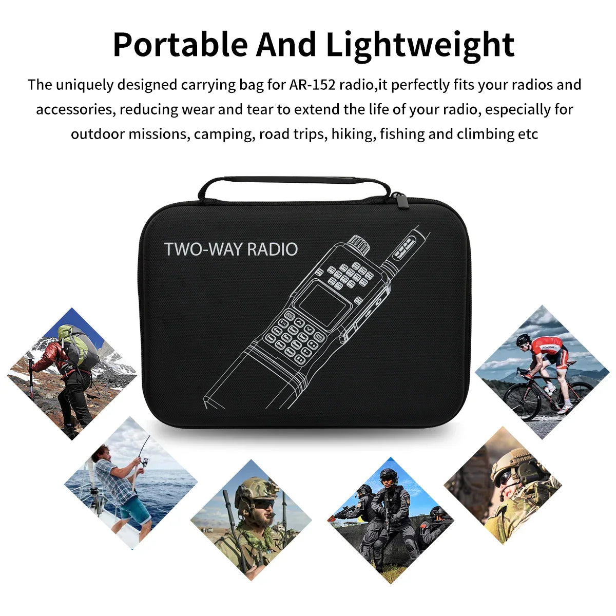 Norvo | Dual-Band Walkie Talkie - CommGuard